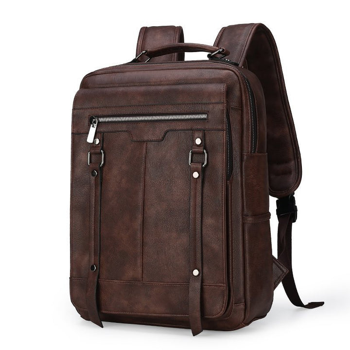 Premium Vintage Leather Backpack Stornfield