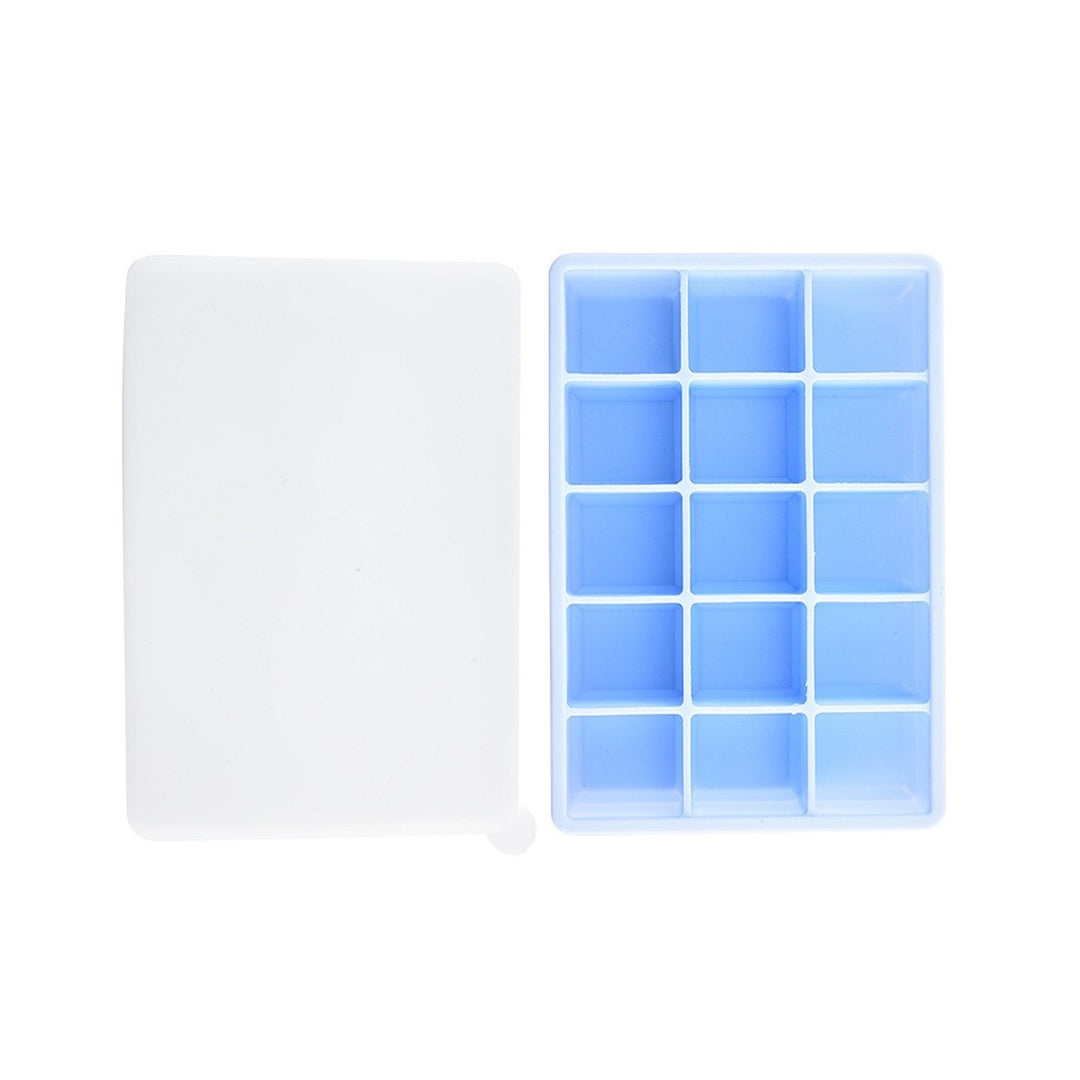 Silicone ice cube tray with practical storage box Stornfield