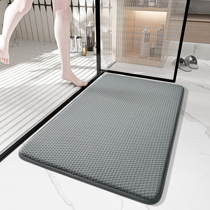 Honeycomb-Texture Shower Comfort Mat