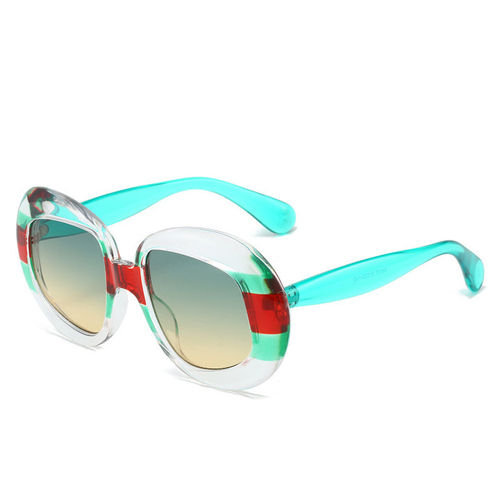 Vintage-Inspired Geometric Frame Sunglasses Stornfield