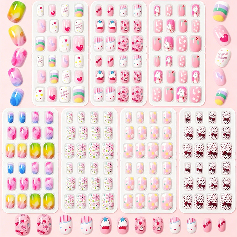 Creative Cartoon-Themed Press-On Nail Set Stornfield