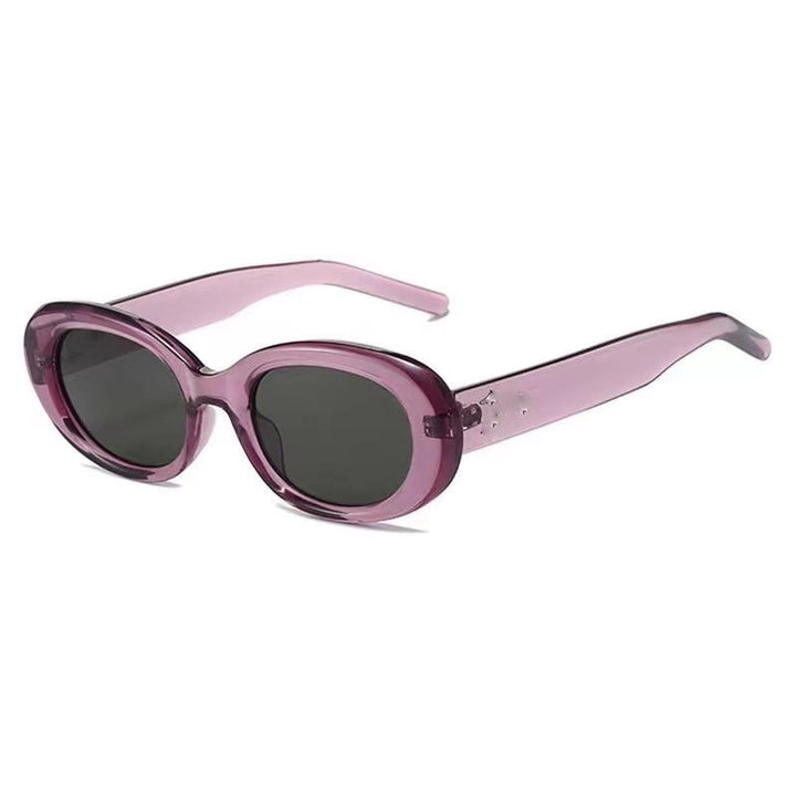 Fashionable Oval Frame Sunglasses Stornfield