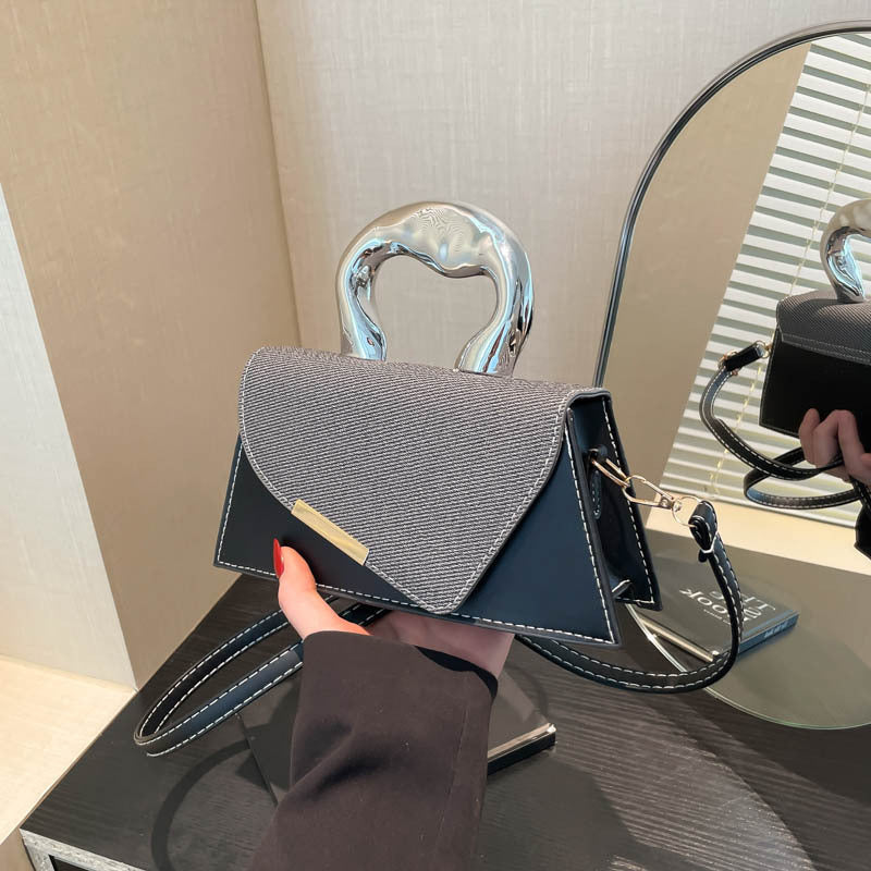 Stylish Geometric Structured Handbag Stornfield