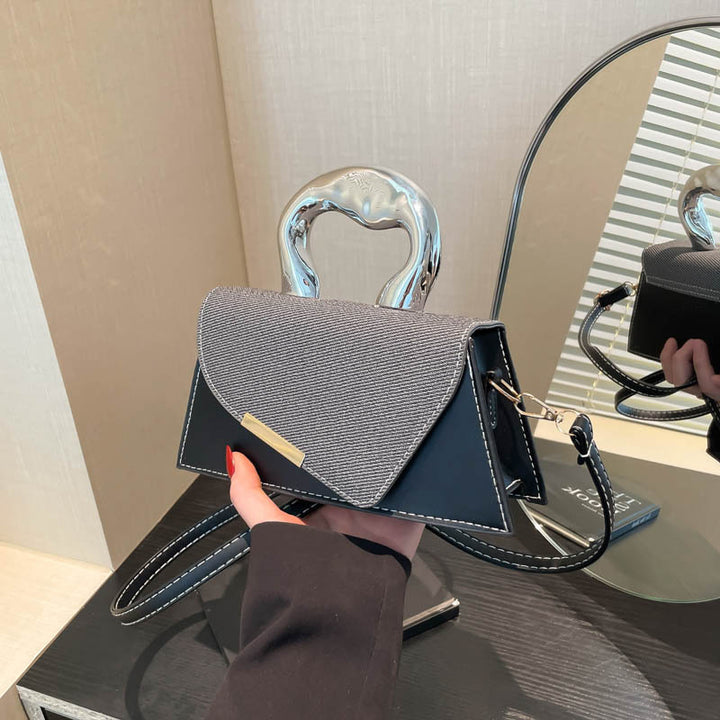 Stylish Geometric Structured Handbag Stornfield