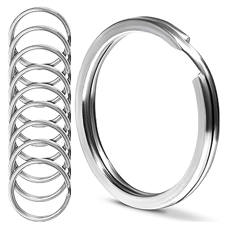 Premium Stainless Steel Keyring Stornfield