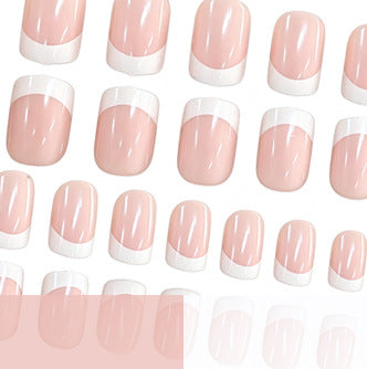French Tip Acrylic Nail Art Enhancements Stornfield