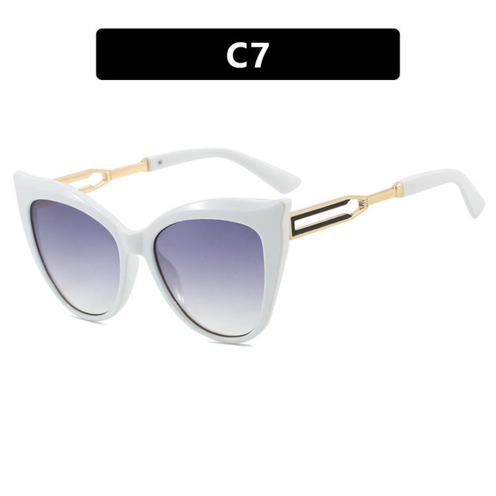 Ladies cat-eye glasses with elegant metal frame Stornfield