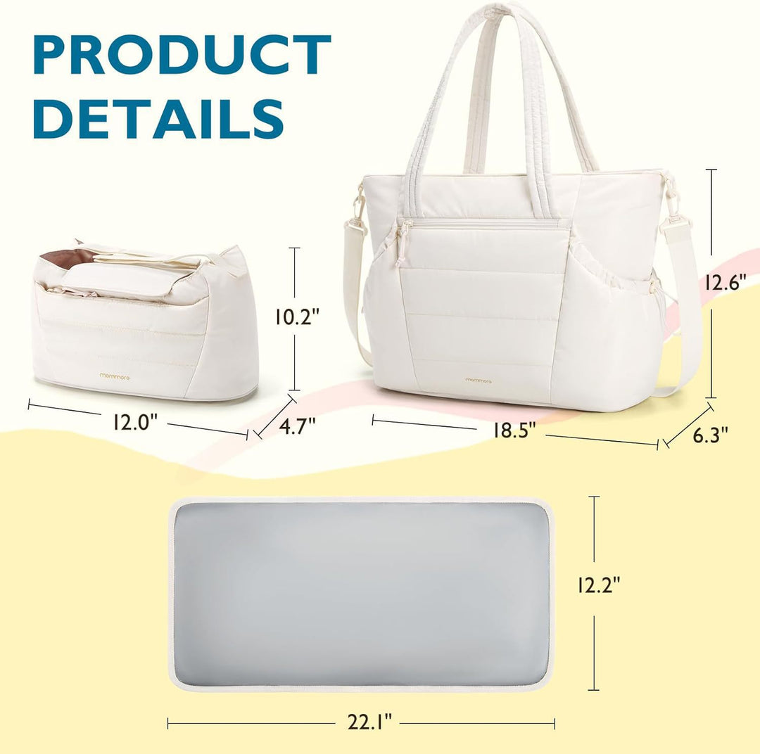 Polyurethane handbag with removable organizer Stornfield