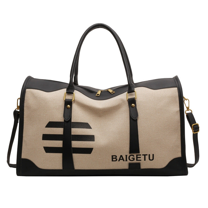 Stylish Canvas Overnight Duffel