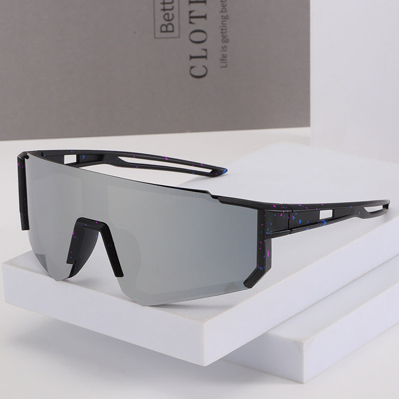Men's Futuristic Oversized Shield Sunglasses Stornfield