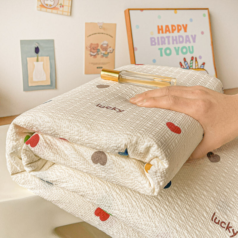 Reversible Playful Baby Quilt