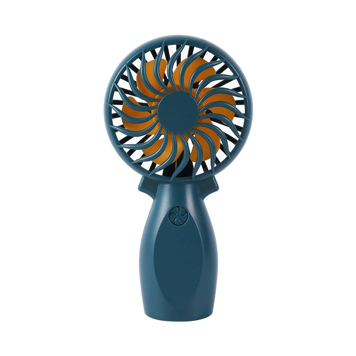 Unisex Portable Hand Fan with Ergonomic Handle and LED Function Stornfield