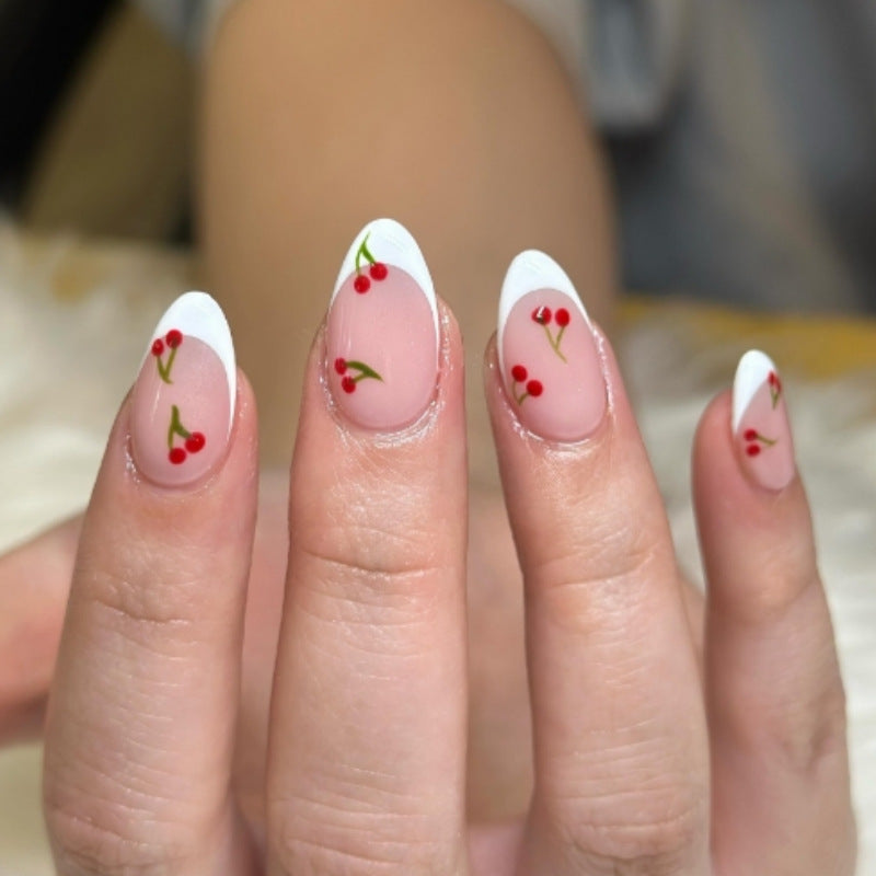 Artistic Cherry Blossom Press-On Nails Stornfield