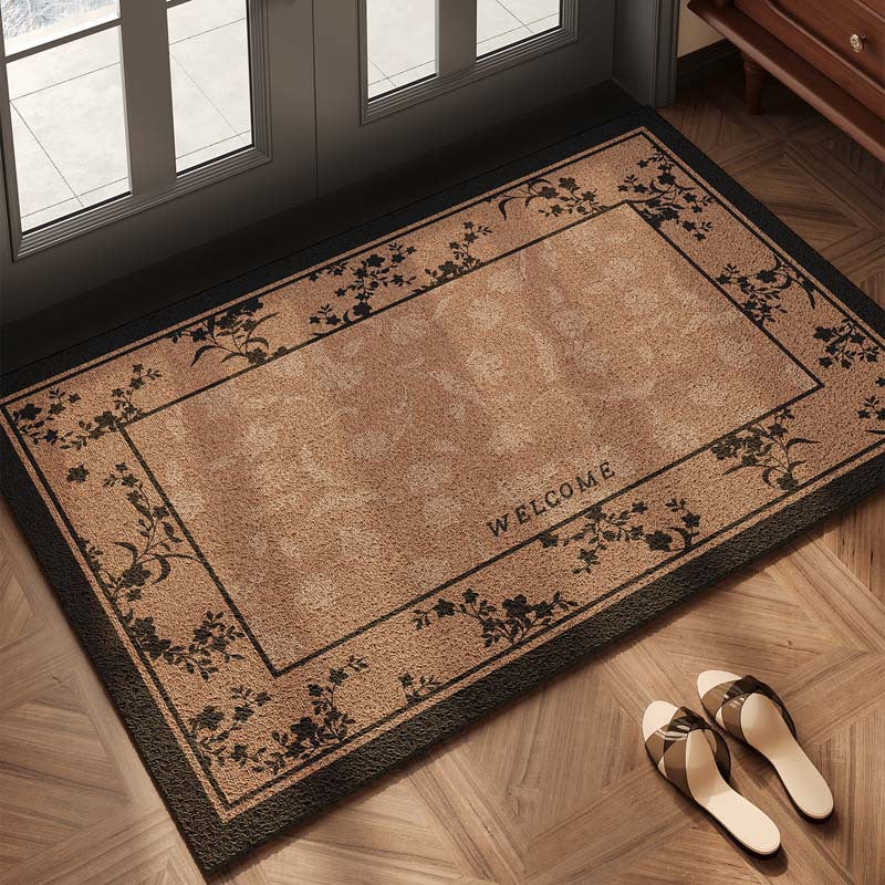 Checkerboard Pattern Welcome Mat Stornfield