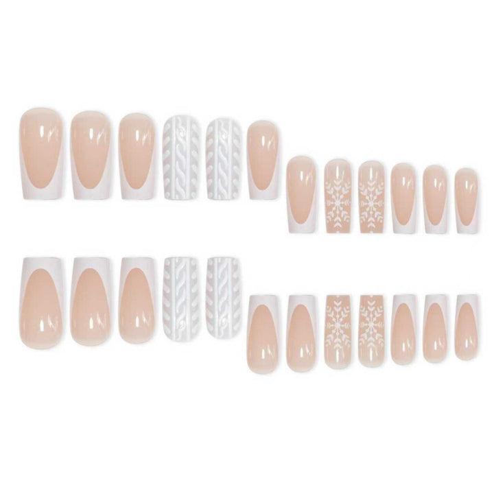 Seasonal French Tip Nail Art Set Stornfield