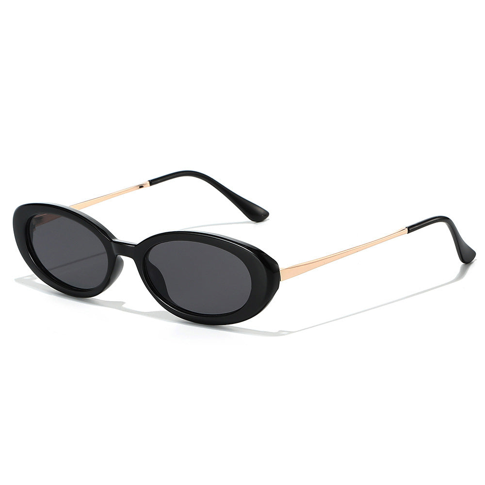 Elegant Oversized Oval Sunglasses Stornfield