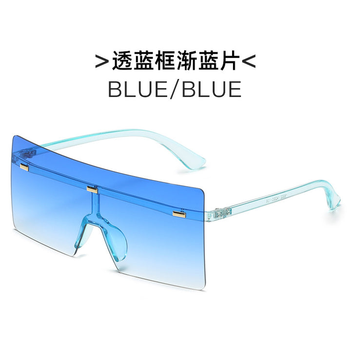 Women futuristic oversized sunglasses Stornfield