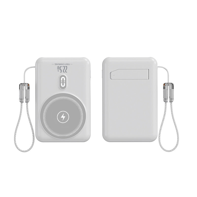 Portable power bank with inductive charging function and LED display Stornfield