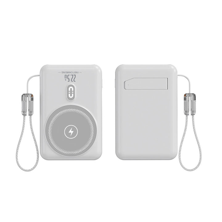 Portable power bank with inductive charging function and LED display Stornfield