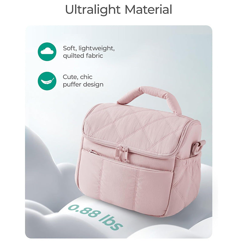 Elegant cosmetic bag with practical carrying handle Stornfield