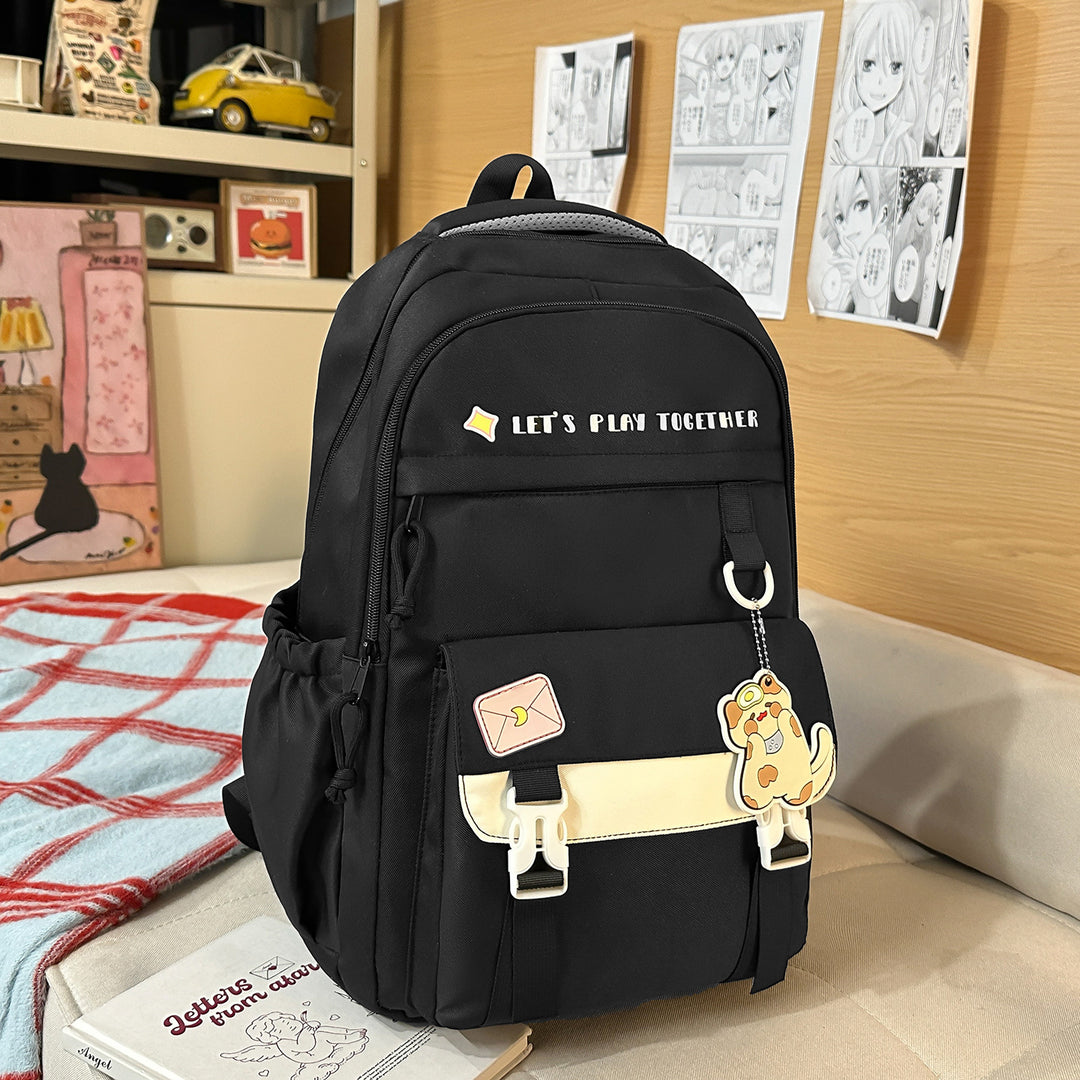 Backpack with Playful Design and Innovative Compartments Stornfield