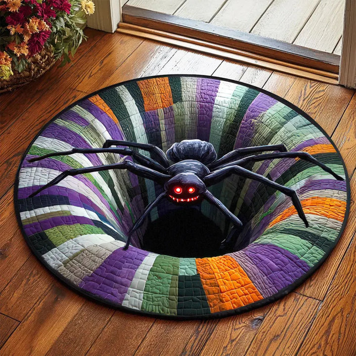 3D Effect Puppy-Themed Plush Floor Mat