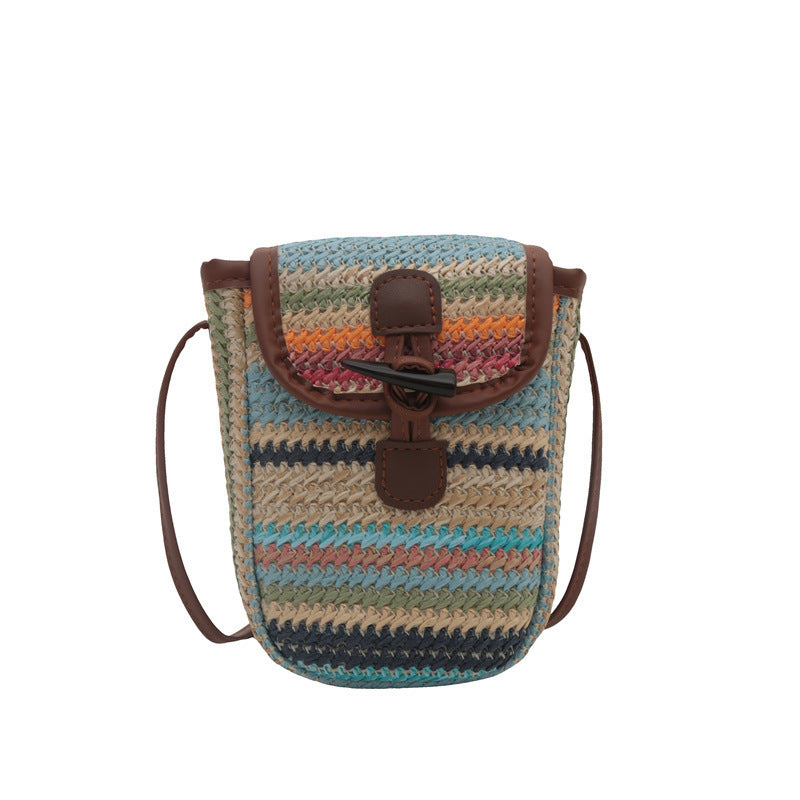 Colorful Woven Crossbody Bag Stornfield