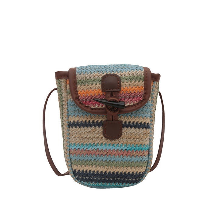 Colorful Woven Crossbody Bag Stornfield