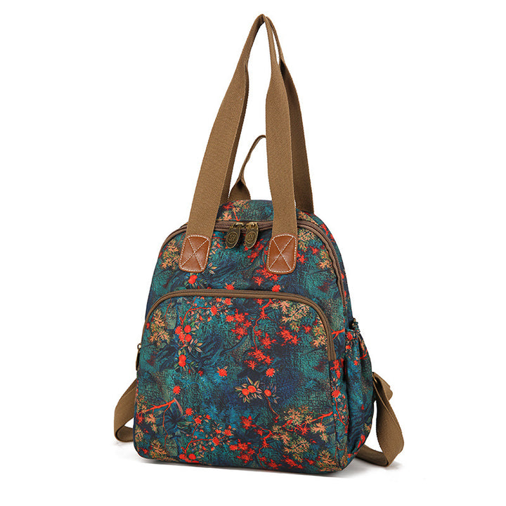 Floral Print Backpack Stornfield