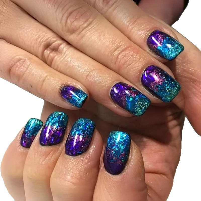 Artistic Metallic Nail Enhancements Stornfield