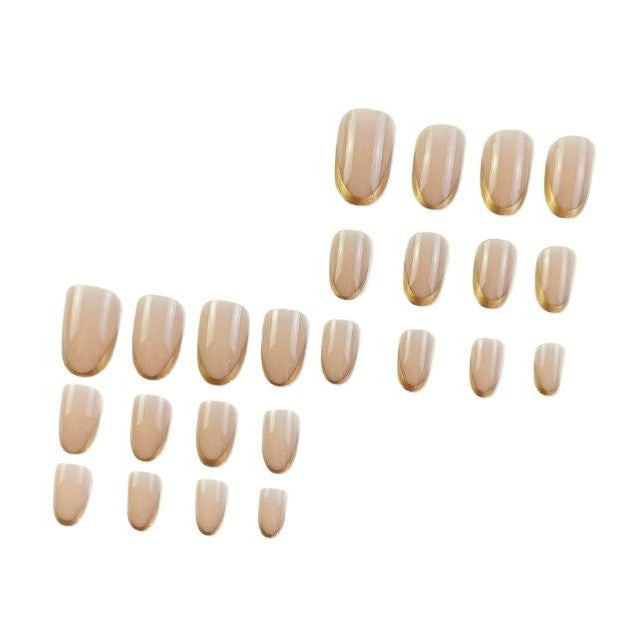 Elegant French Tip Nail Art Set Stornfield