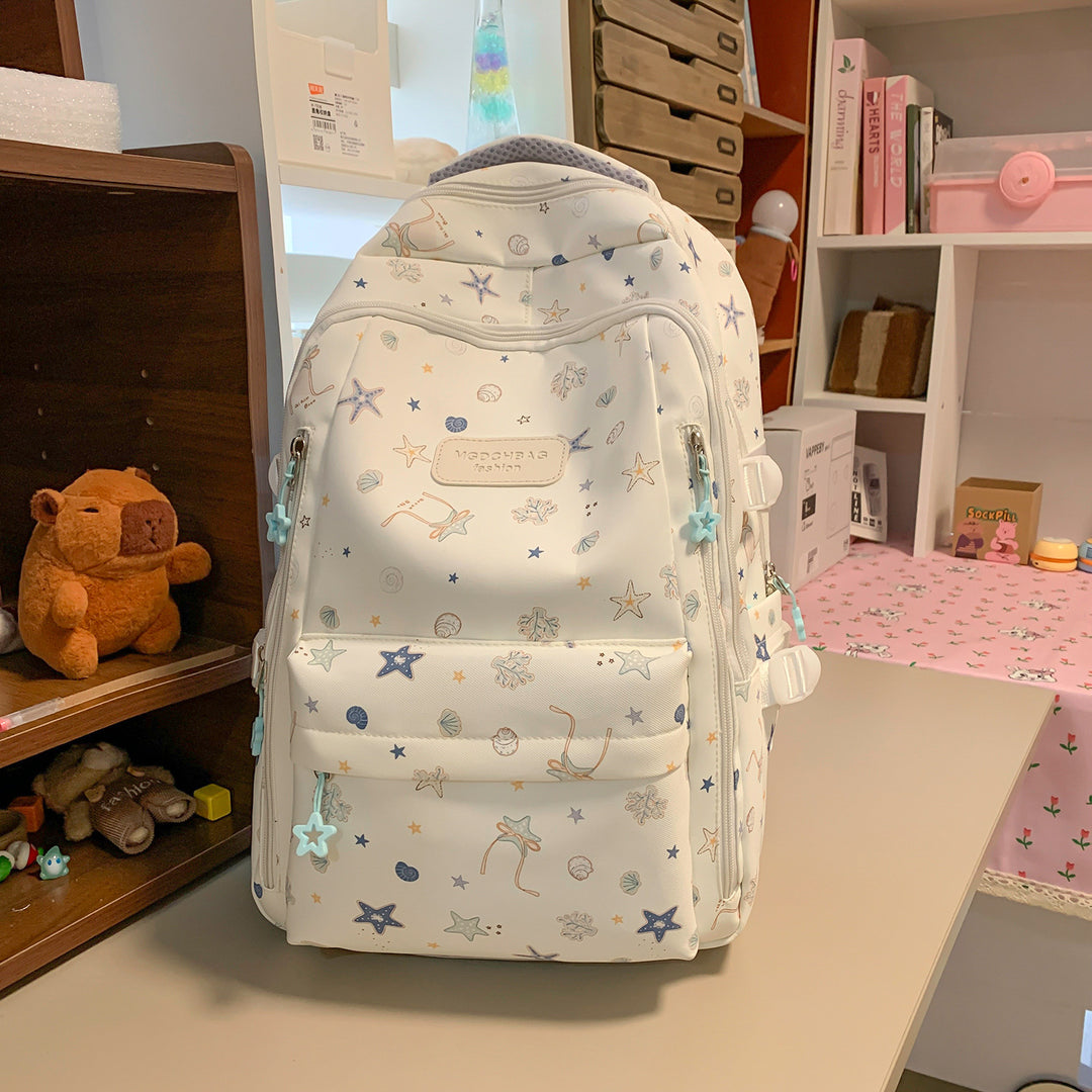 Playful Nautical-Themed Backpack Stornfield
