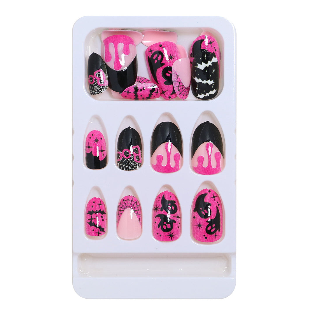 Artistic Abstract Press-On Nail Set Stornfield
