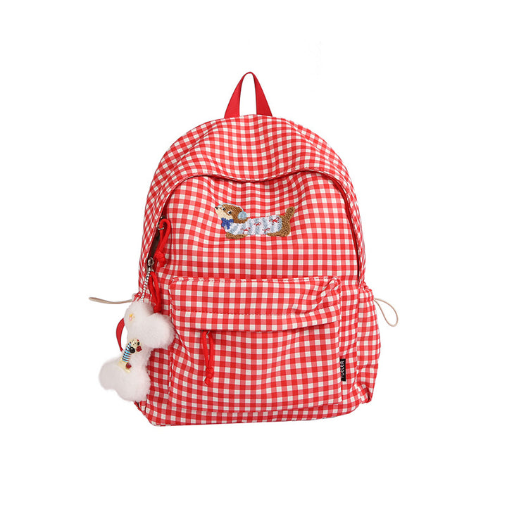 Charming Animal Embroidery Backpack Stornfield