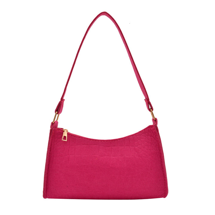 WoCrocodile Textured Mini Shoulder Handbag Stornfield