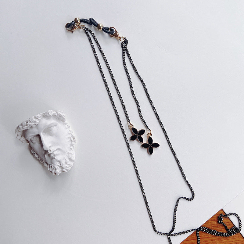 Fashionable glasses holder chain with star pendants Stornfield