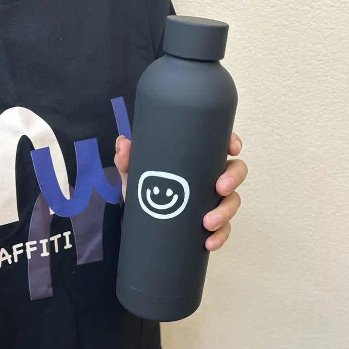 Women's insulated bottle with creative smiley design Stornfield