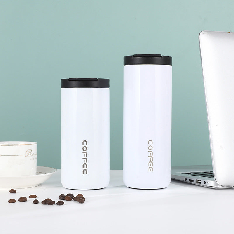 Women's insulated stainless steel coffee mug with elegant design and non-slip bottom Stornfield