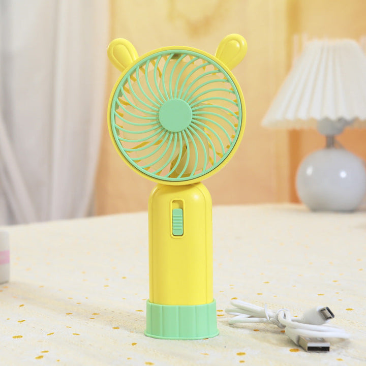 Women Portable Handheld Fan with Animal Design Stornfield