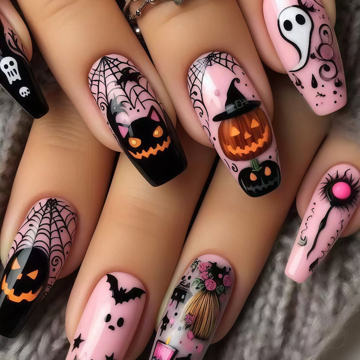 Creative and festive artificial nail set Stornfield