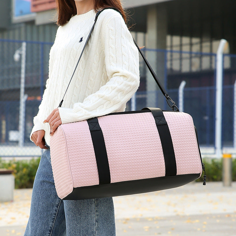 Ergonomic Textured Sports Duffle Bag Stornfield