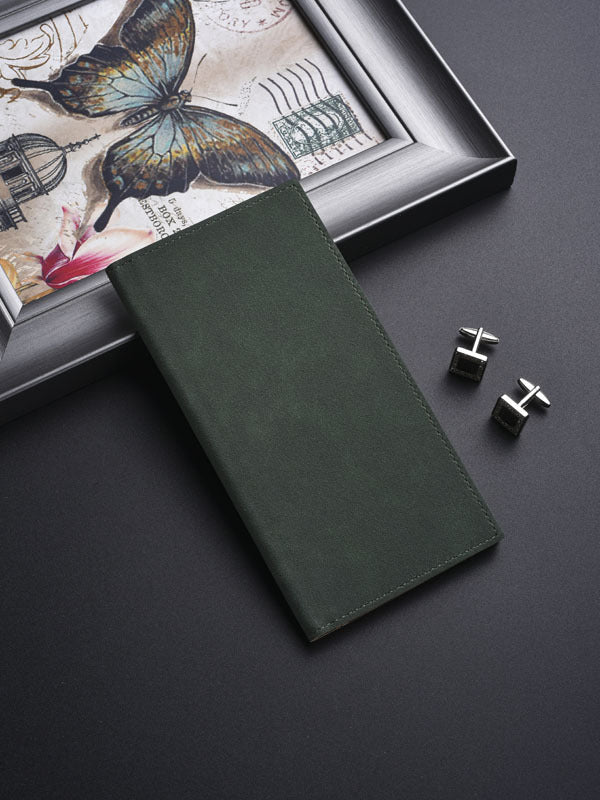Elegant Long Leather Wallet Stornfield