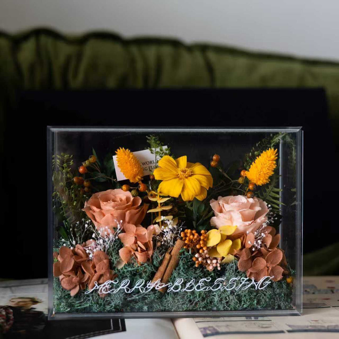 Preserved Floral Display Box
