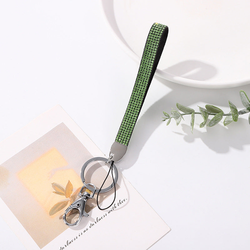 Rhinestone Accent Keychain Holder Stornfield