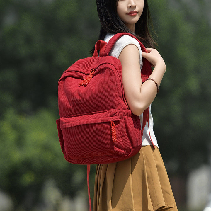 Casual Corduroy Backpack Stornfield