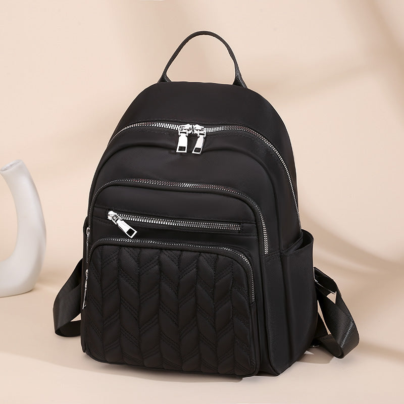 Compact Textured Backpack Stornfield