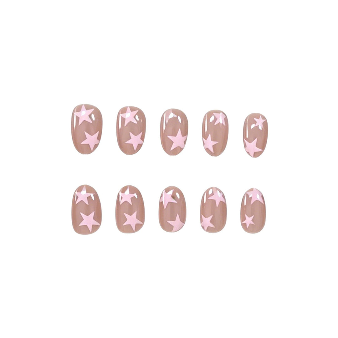 Artistic Star Pattern Nail Art Stornfield