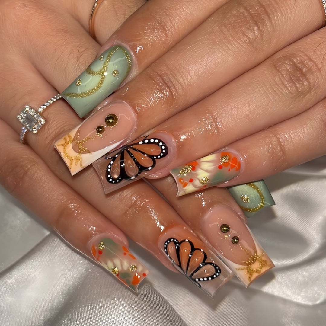 Artistic Acrylic Nail Design Stornfield