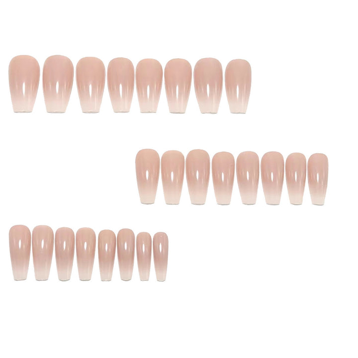 Artificial Nails in Stylish French Design Stornfield