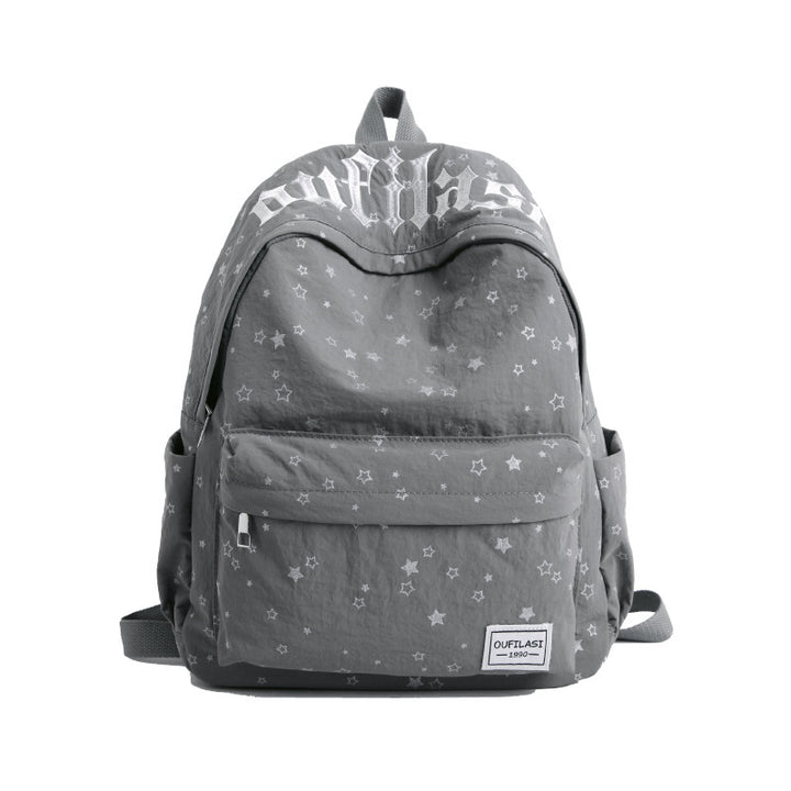 Versatile Star-Patterned Casual Backpack Stornfield
